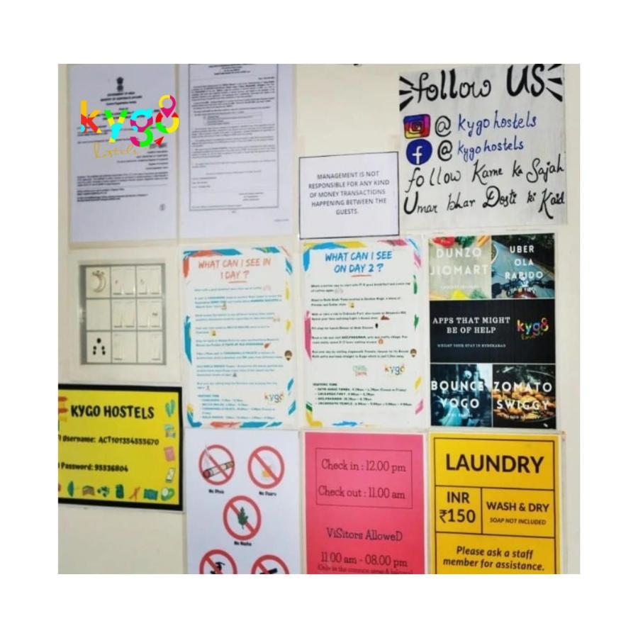 Kygo Hostels Hyderabad Bagian luar foto